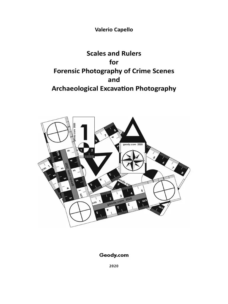 A complete set of free printable scales, rulers, and id markers for forensic photography and