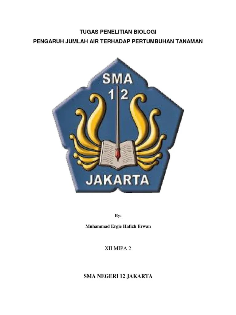 Laporan Penelitian Pertumbuhan Kecambah | PDF | Sains & Matematika