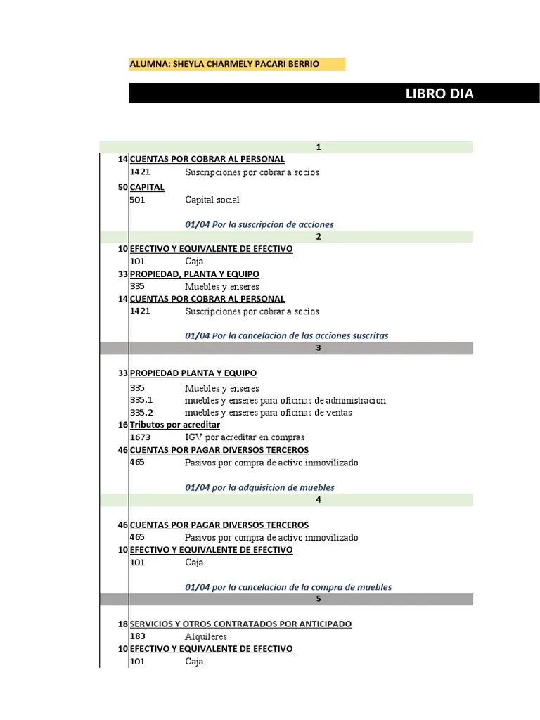 ASIENTOS CONTABLES Contabilidad De Costos De Fabricación (DESCARGAR EN ...