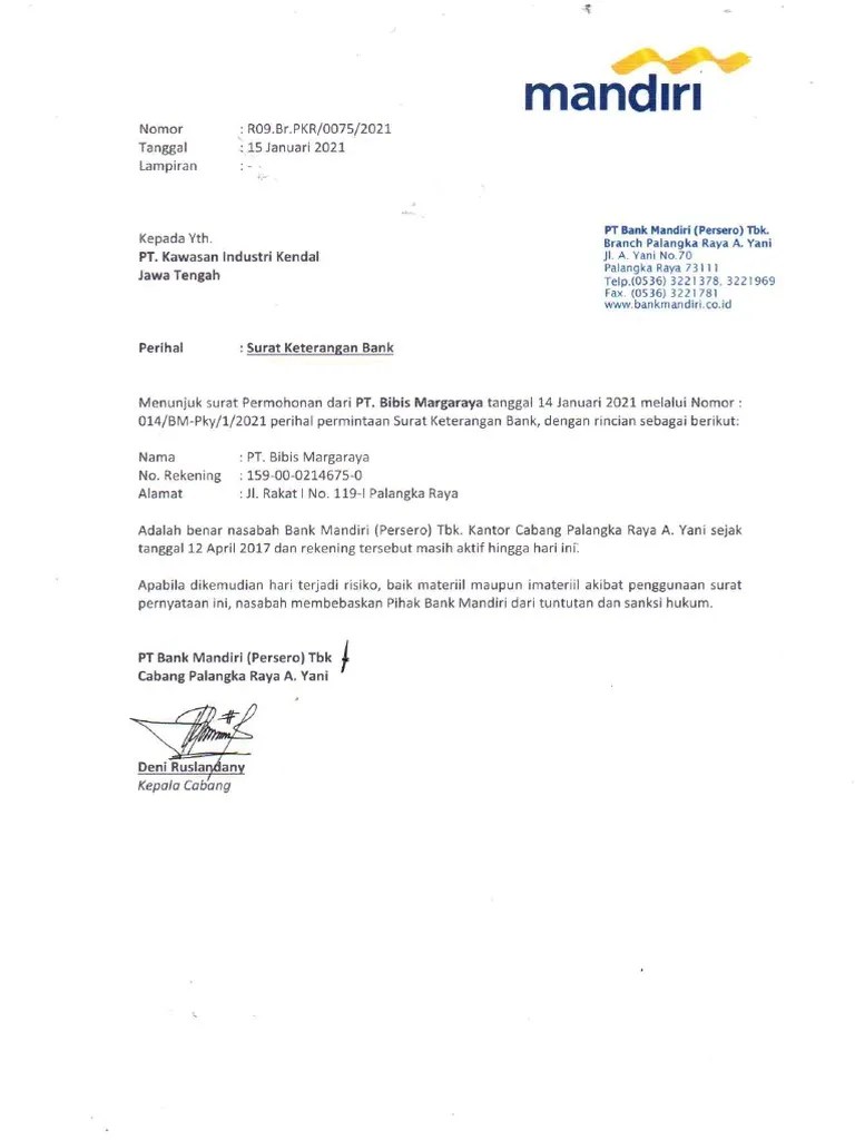 Surat Minat 