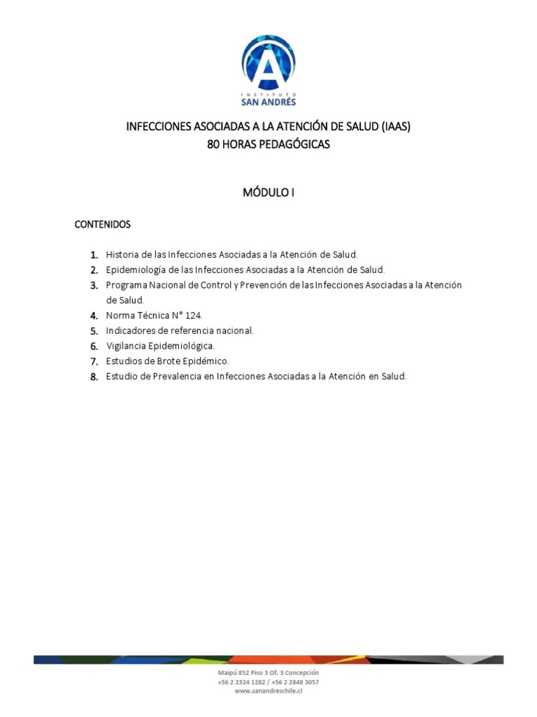 Módulo I | PDF | Infección | Epidemiología