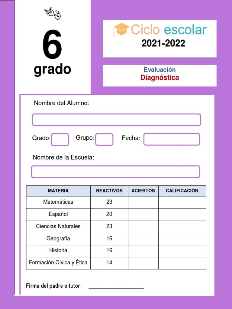 Libro de ciencias naturales 6 grado contestado. 6 Exam Diagnostico Y Respuestas 2021 2022 Pdf Mexico Tierra