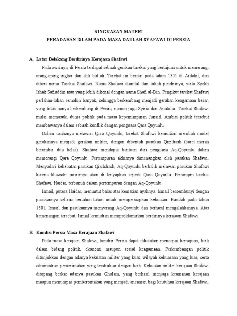 RINGKASAN MATERI | PDF