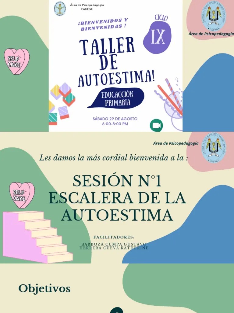 Taller De Autoestima | PDF | Autoestima | Conceptos Psicologicos