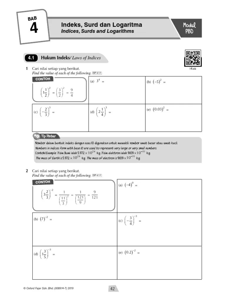 Form 4 Bab 4 Modul PBD | PDF | Arithmetic | Special Functions