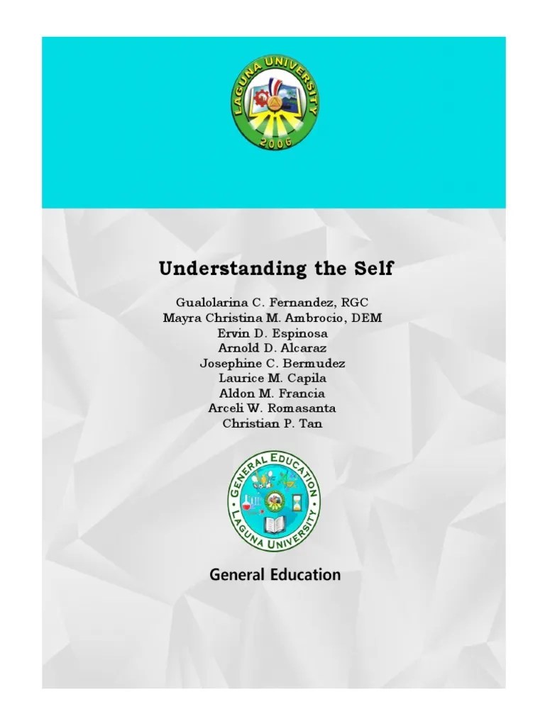 Understanding The Self | Download Free PDF | Philosophy Of Self | Self