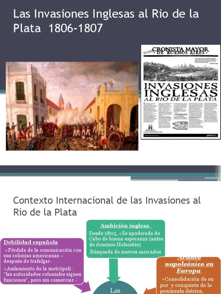 7-Las Invasiones Inglesas Al Rio De La Plata | PDF | Operaciones ...