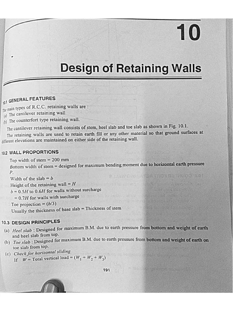 Retaining Wall | PDF