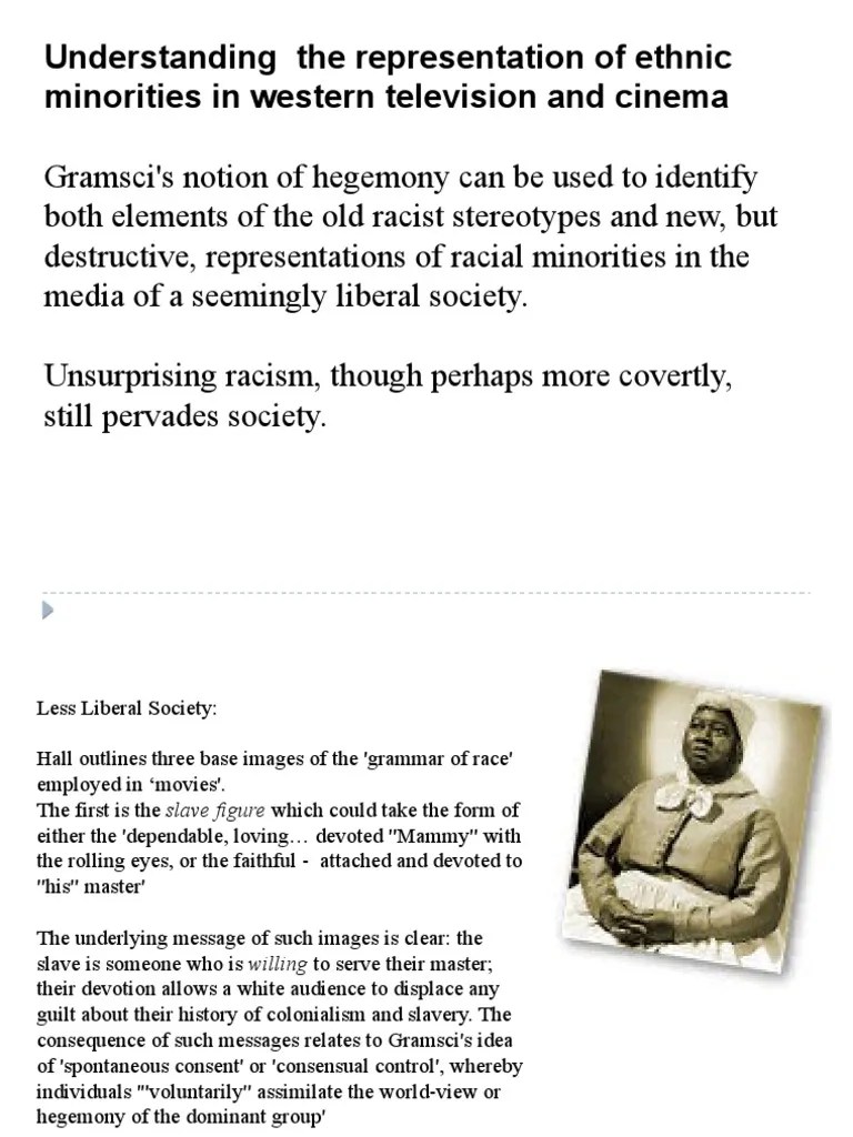 Understanding Representations Of Race In Western Media: An Analysis Of Stereotypical And ...