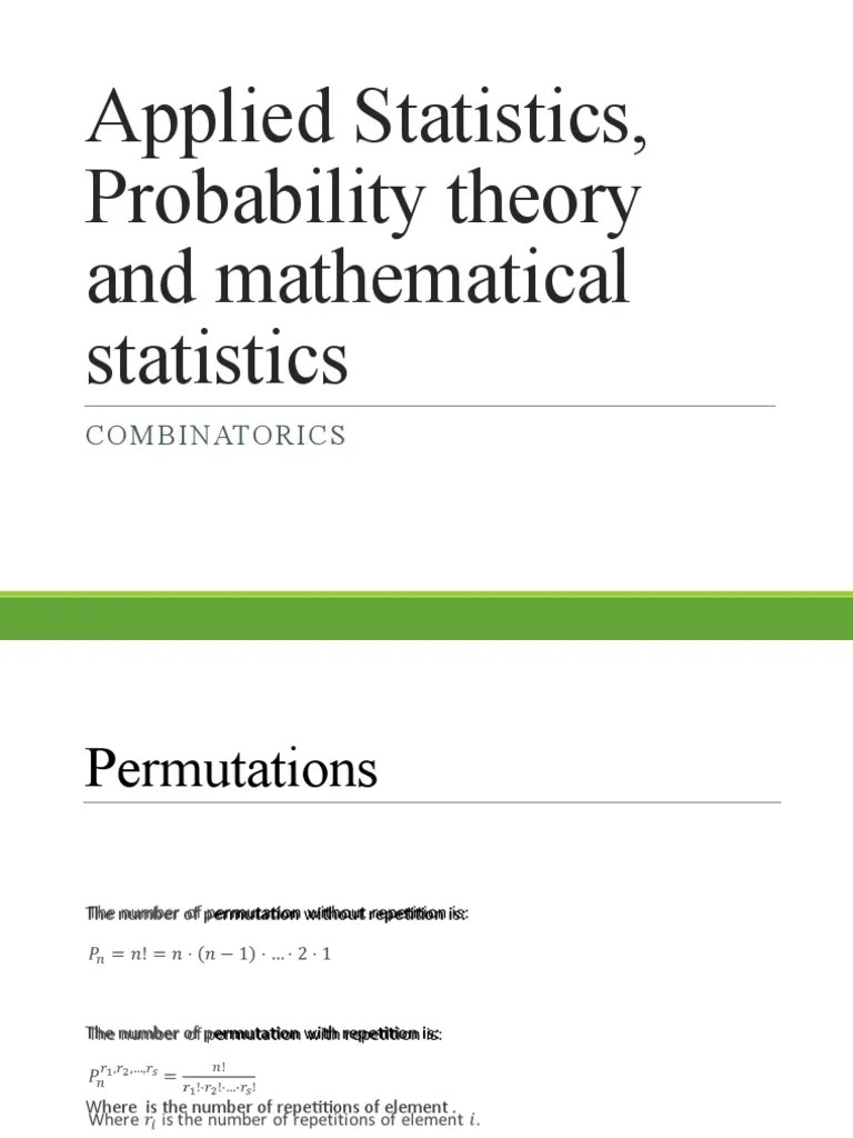 Lab2 - Combinatorics - V2 | PDF | Permutation | Mathematical Objects
