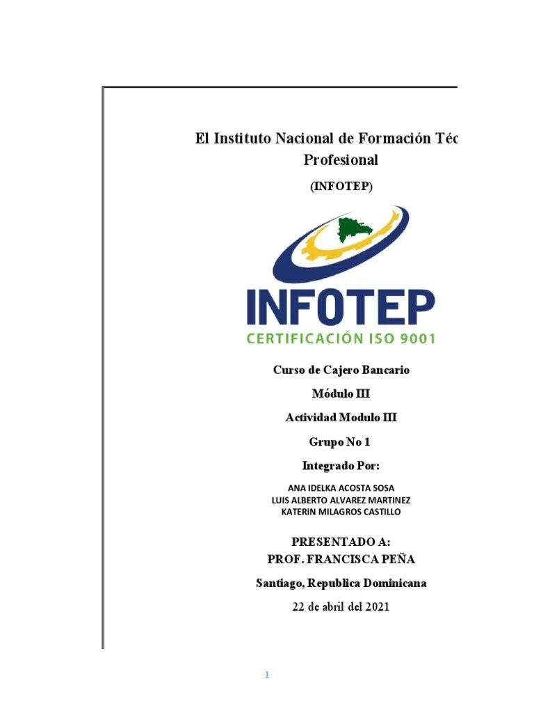 Actividad Modulo III | PDF | Economias