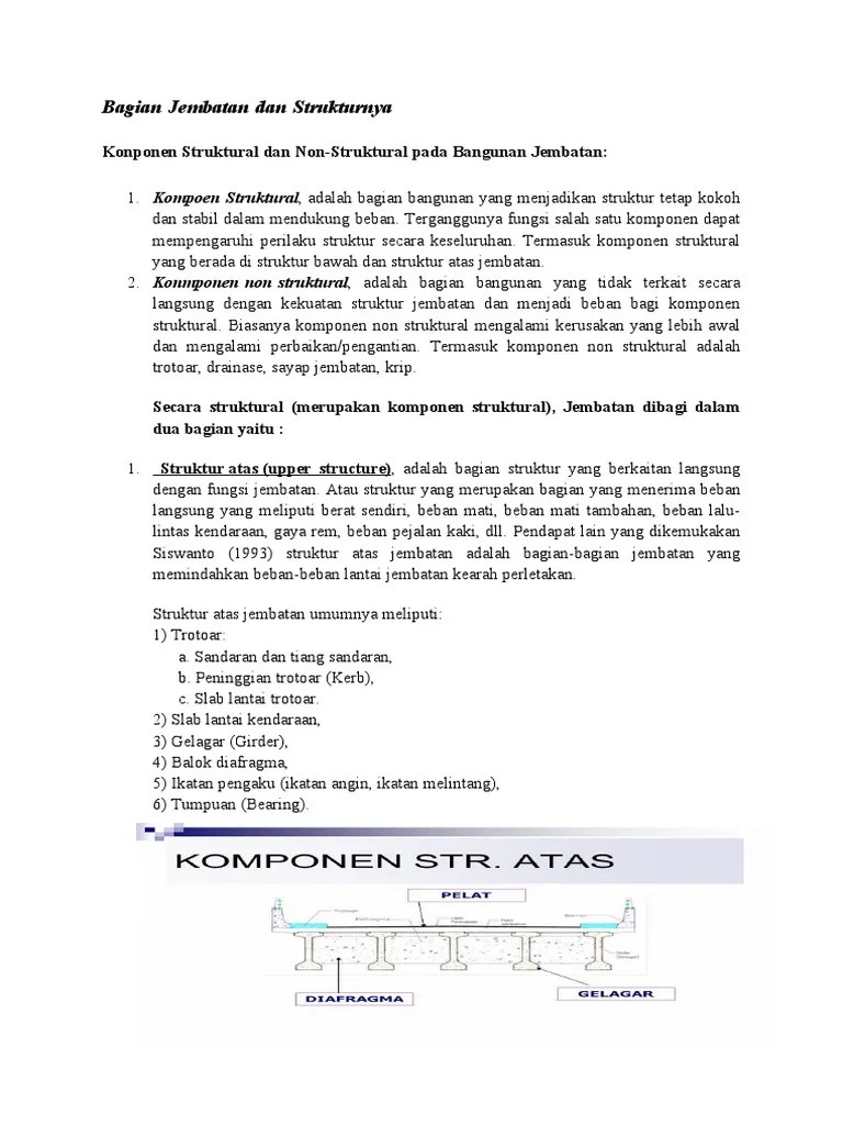 Jembatan Struktural Dan Non-strukdedi | PDF