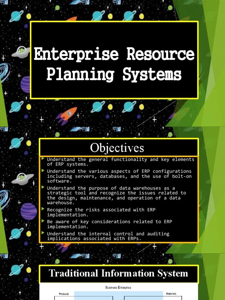 Enterprise Resource Planning System | PDF | Data Warehouse | Enterprise ...