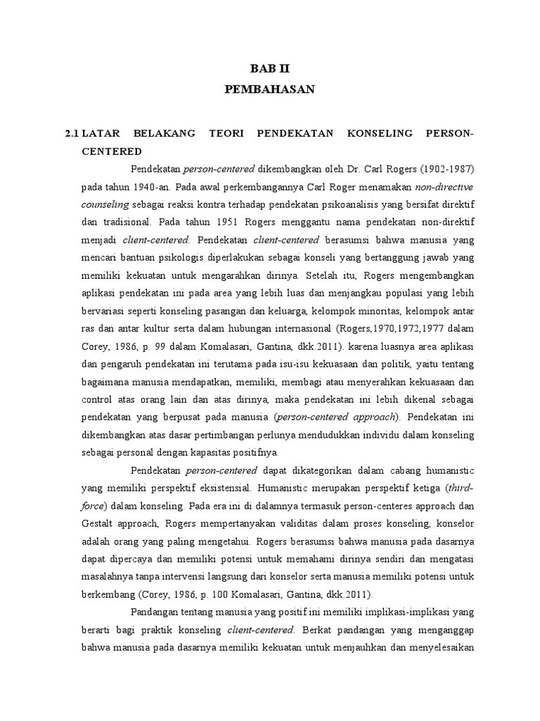 Materi Person Centered | PDF