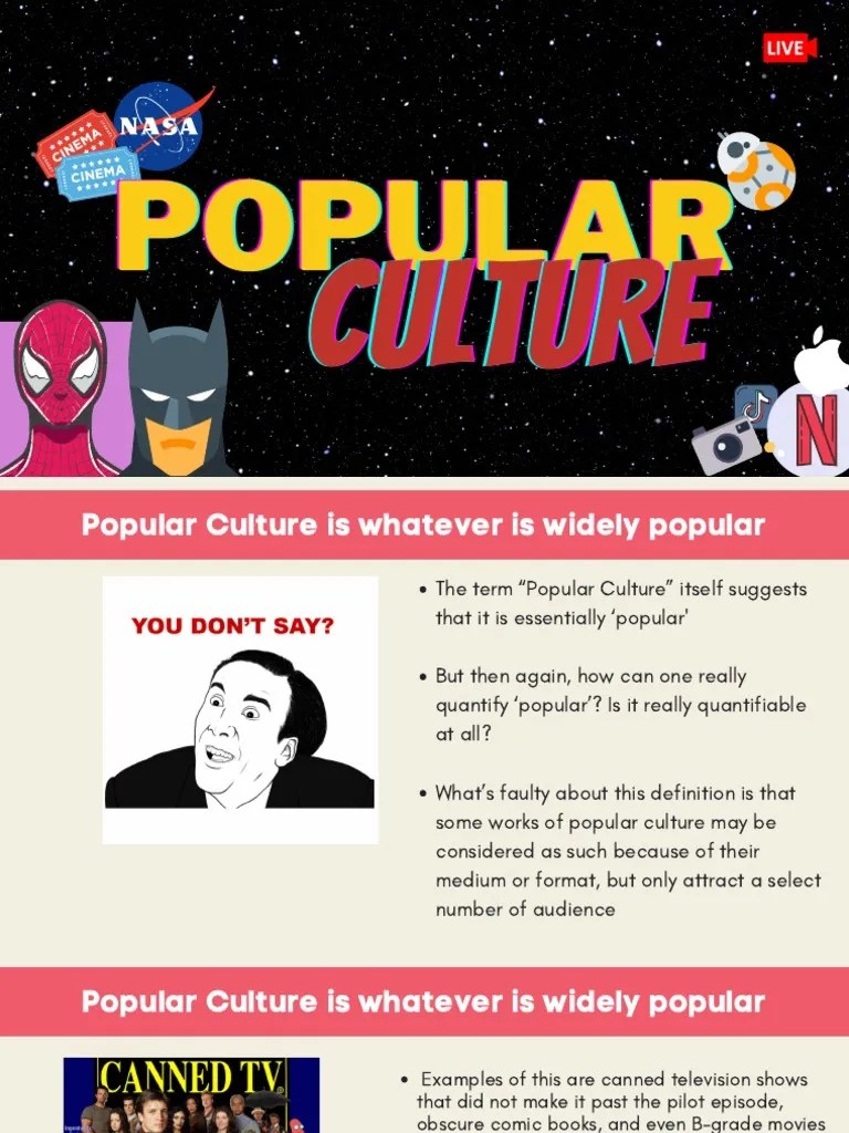 LECTURE 2 - Popular Culture | PDF | Popular Culture | Antonio Gramsci