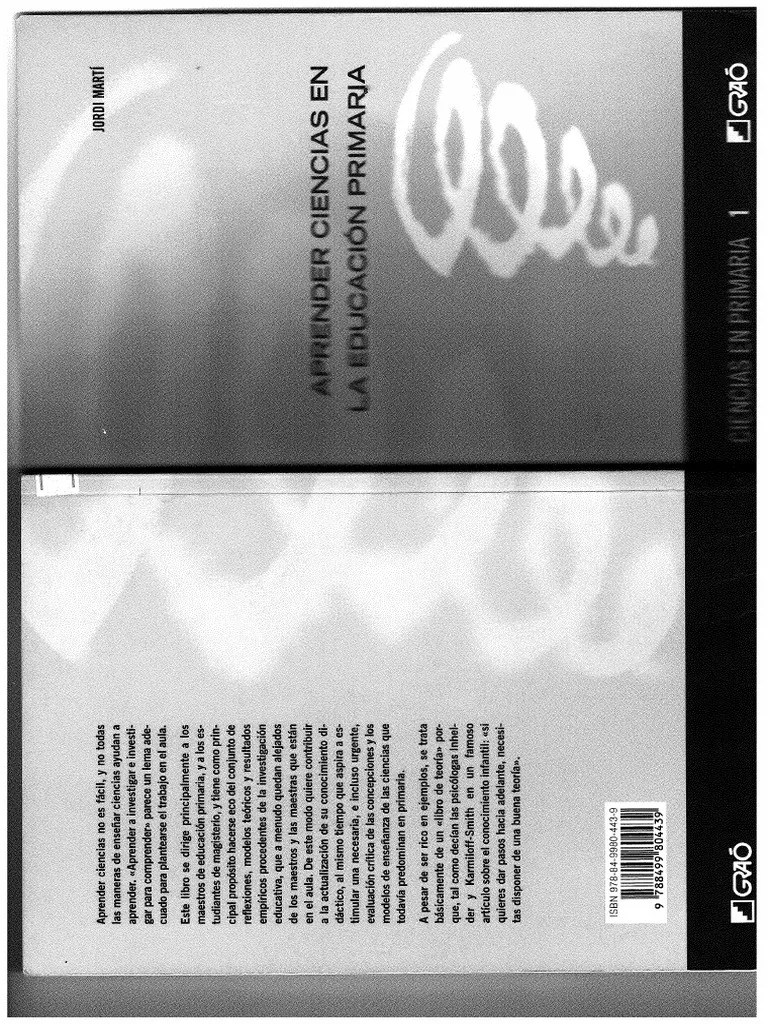 Aprender Ciencias En La Educación Primaria | PDF