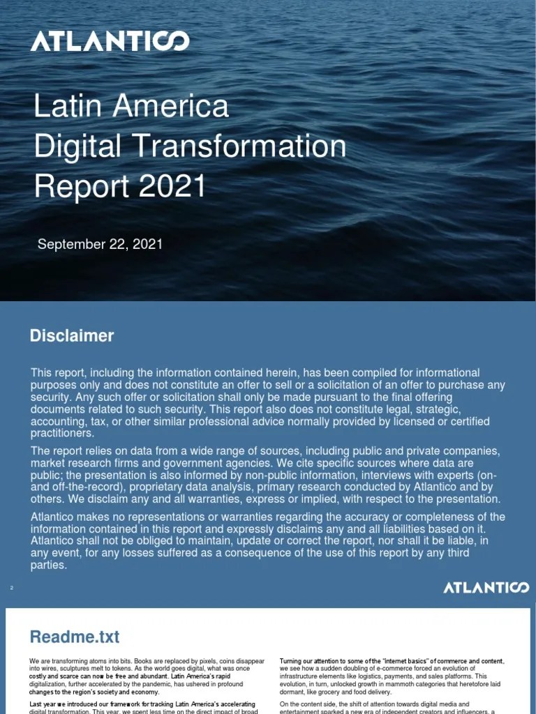Latam Digital Transformation Insights Pdf Economic Inequality