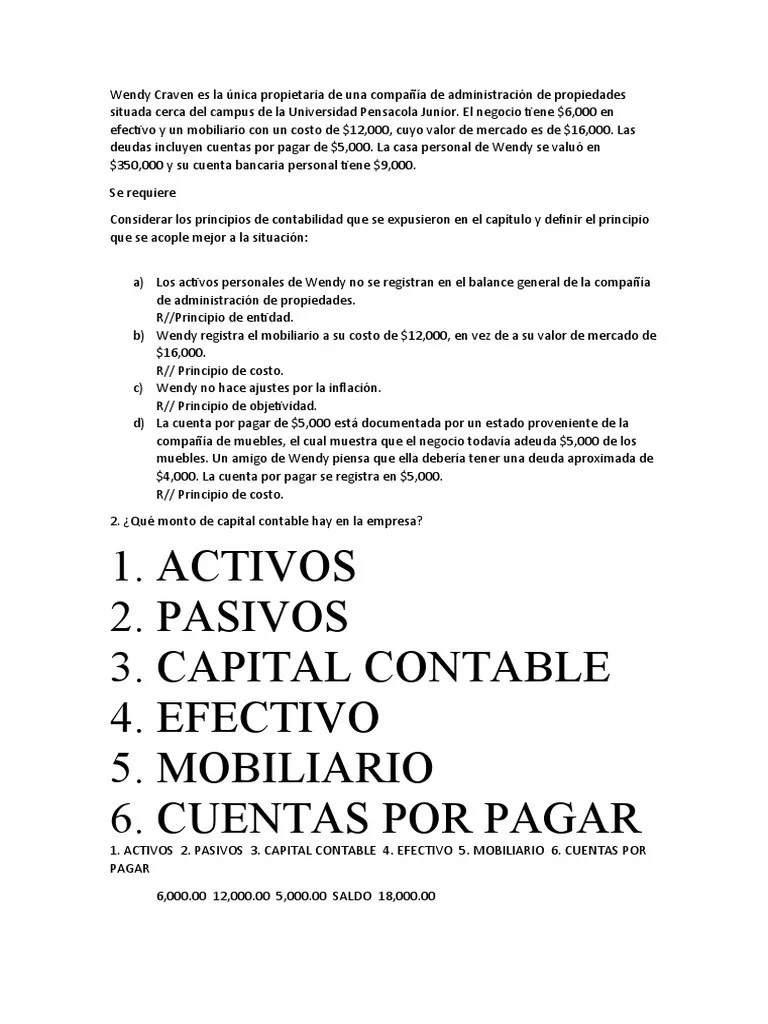 Tarea 1 Contabilidad | PDF