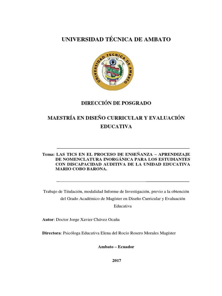 Las Tics En El Proceso De Enseñanza - Aprendizaje | Descargar Gratis ...