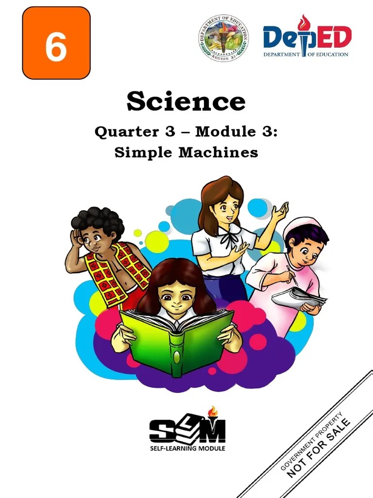 Science: Quarter 3 - Module 3: Simple Machines | PDF | Machines | Lever