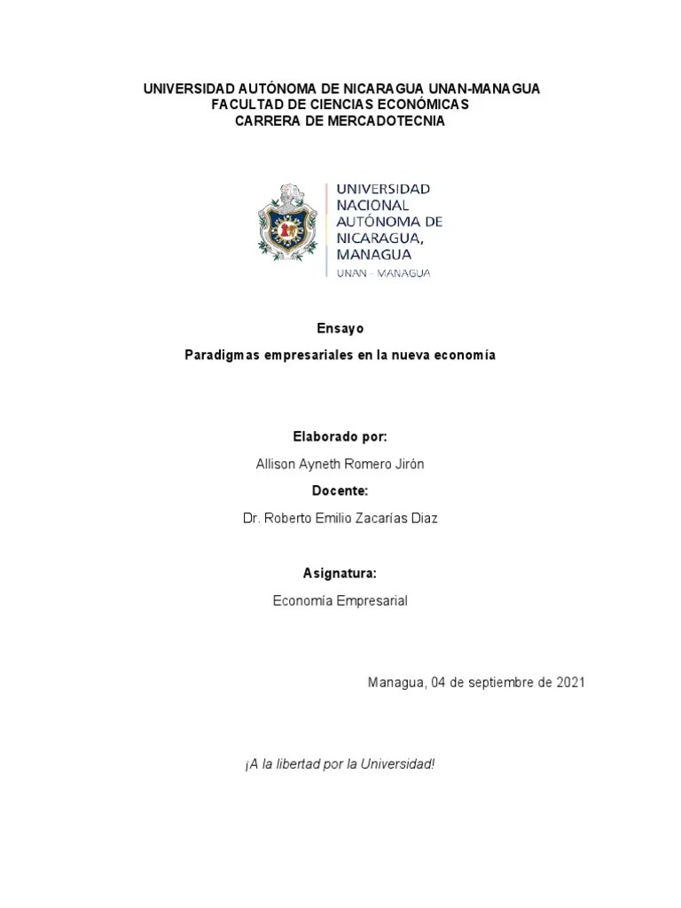 Paradigmas Empresariales En La Nueva Economía | PDF | Paradigma | Cliente