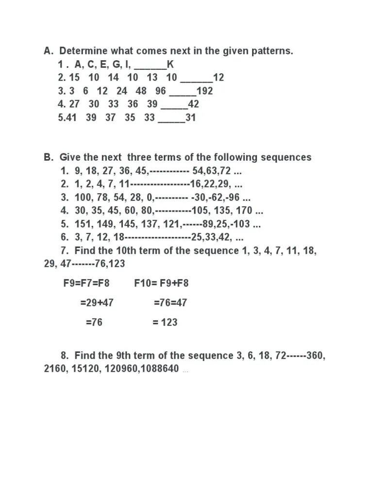Fibonacci Sequence | PDF
