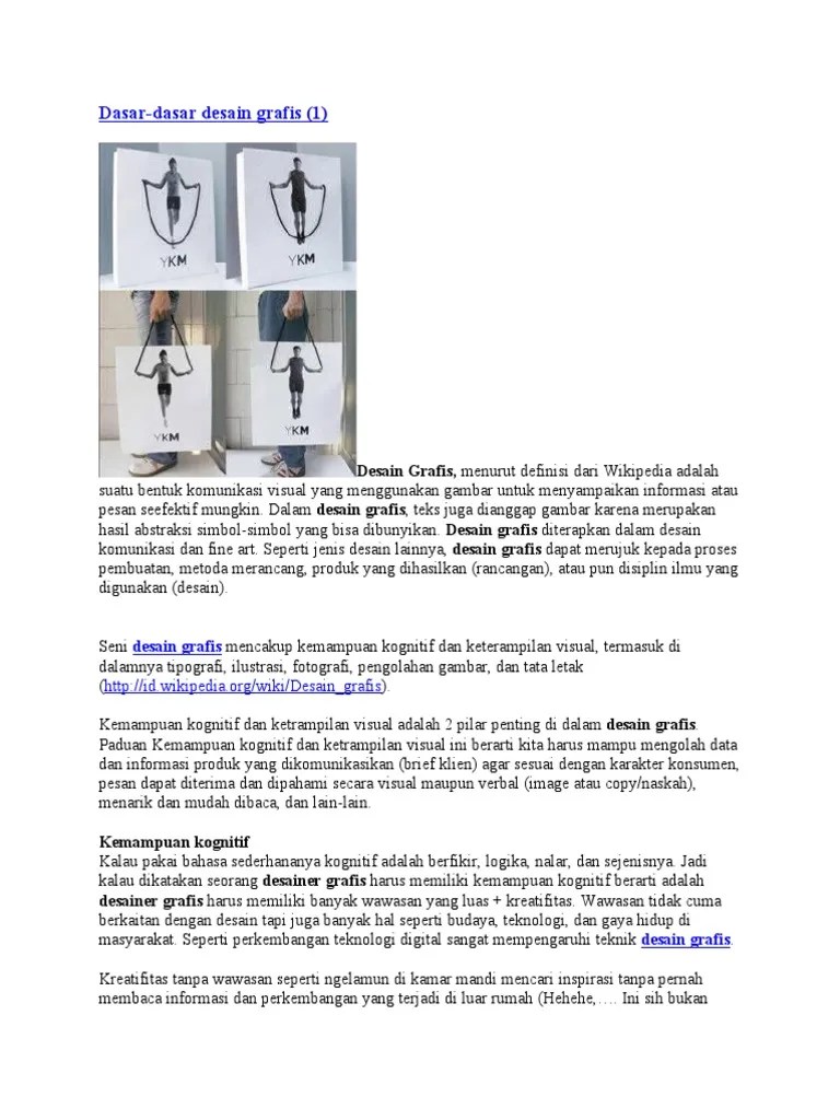 Dasar DESAIN GRAFIS | PDF