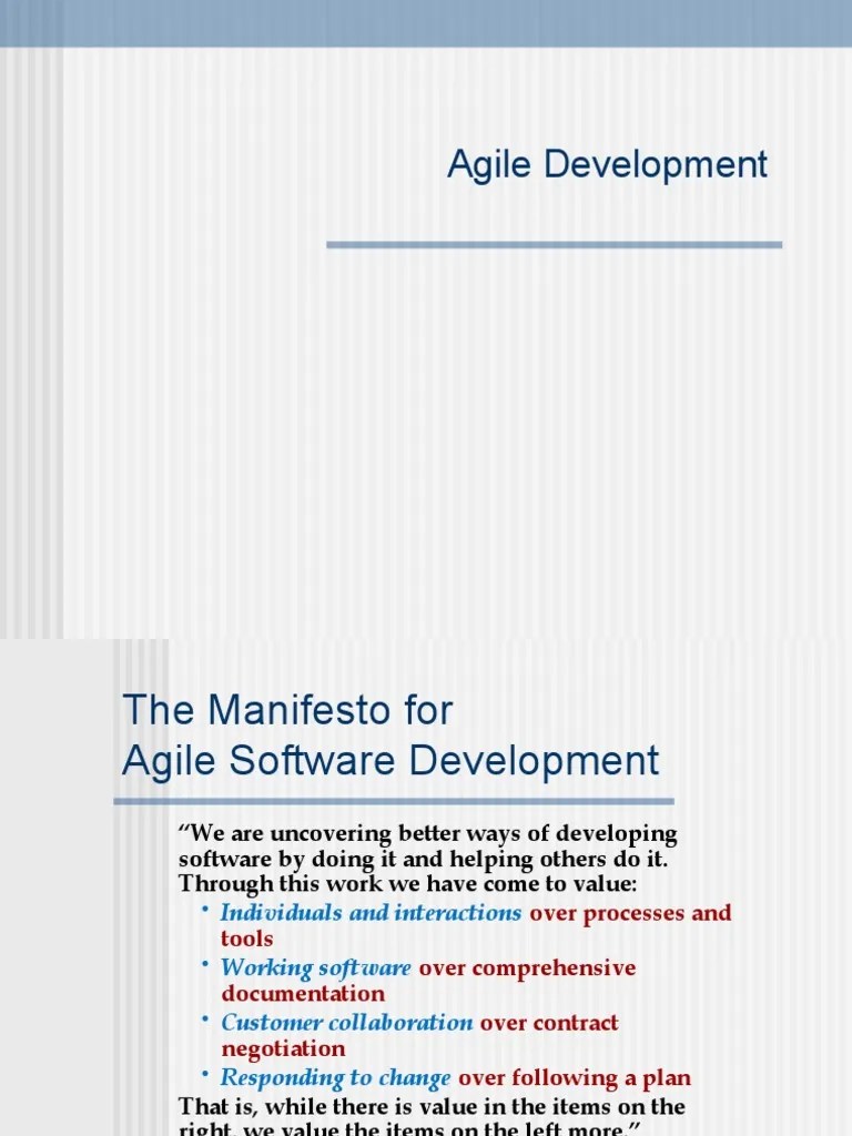 SE CHAP 3 Agility | PDF | Scrum (Software Development) | Agile Software ...