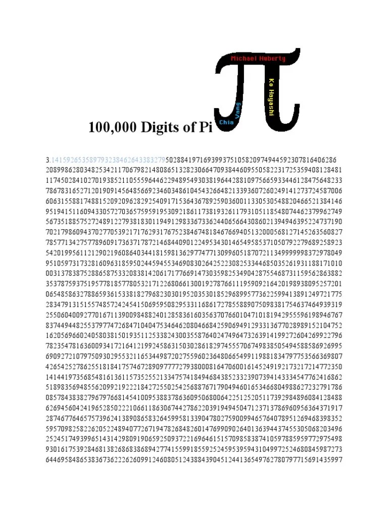 Pi Digits 100 Visualizing Digits Of Pi With Colored Walks Online