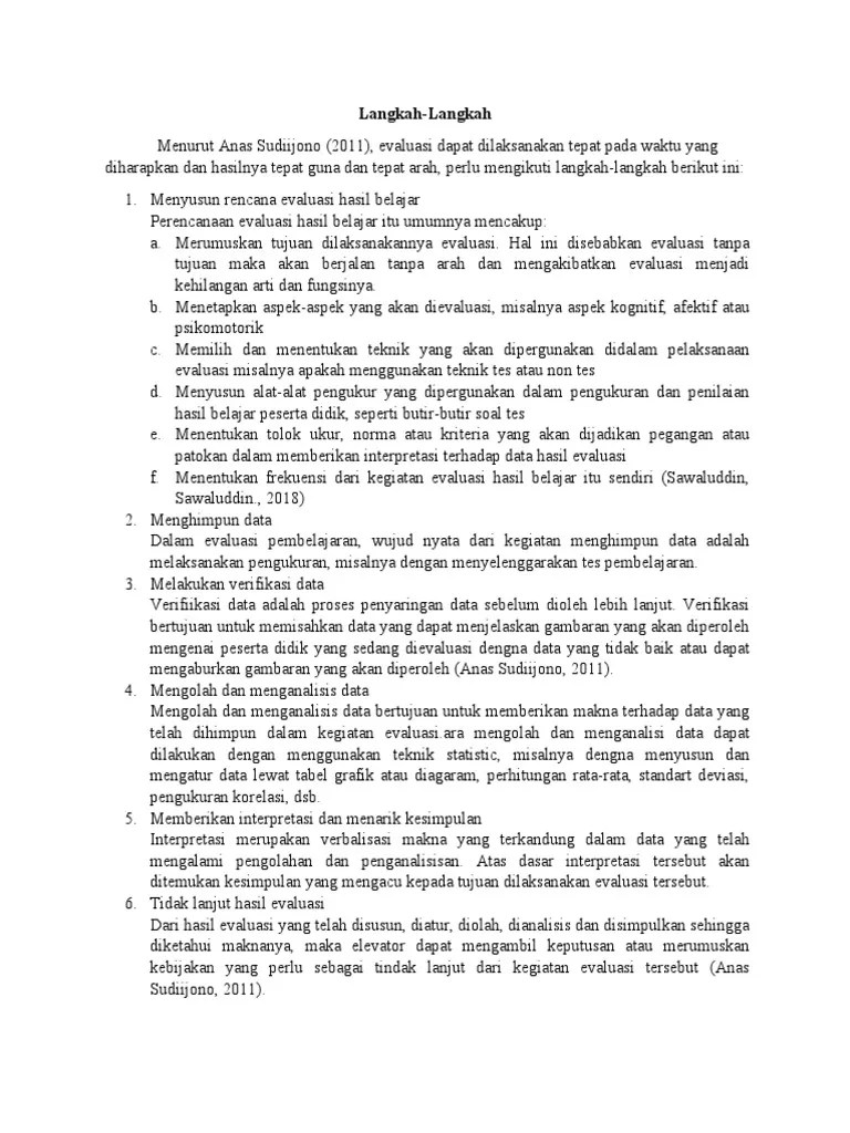 Langkah Langkah | PDF