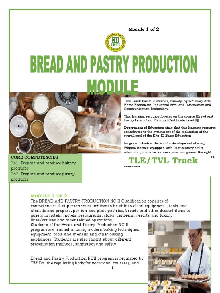 BPP Module 1 | PDF | Dough | Baking