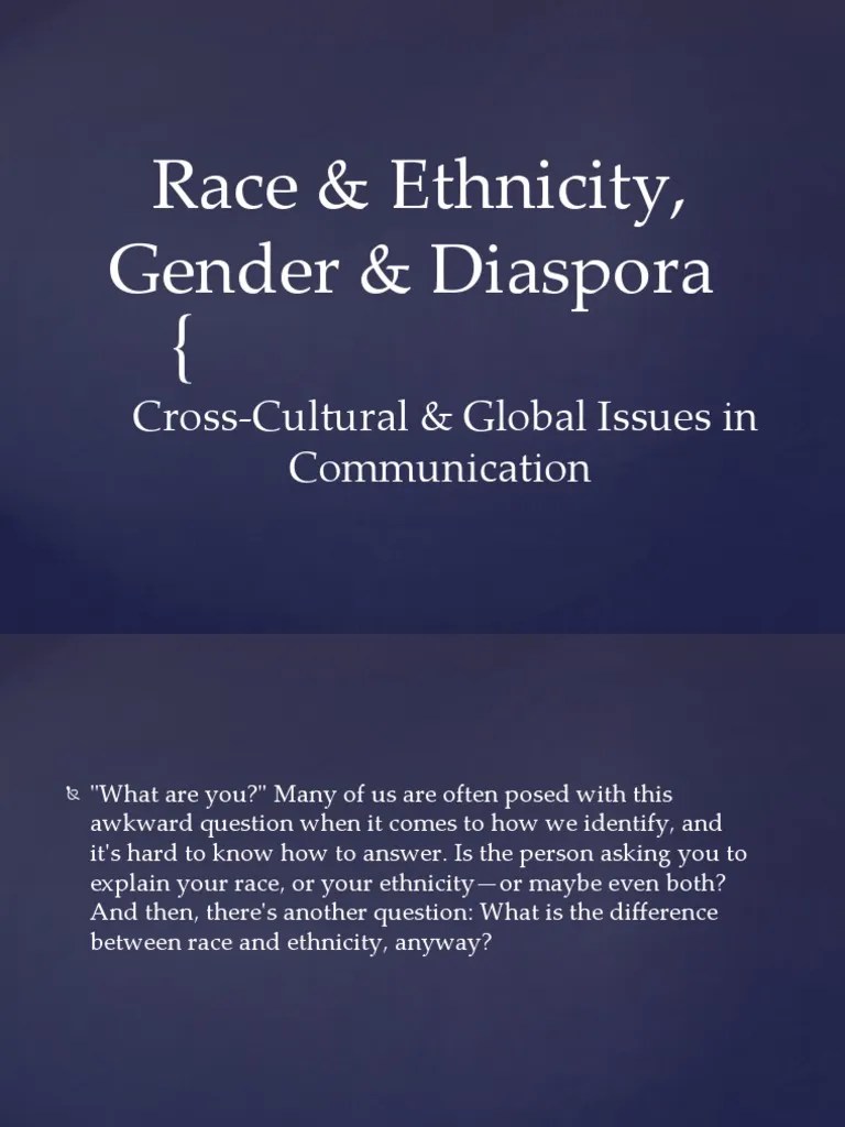 Race & Ethnicity | PDF | Race (Human Categorization) | Gender