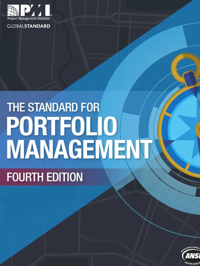 The Standard For Portfolio Management 2017 | PDF