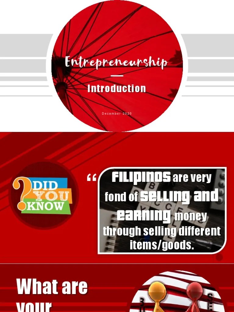 Lesson 1 | PDF | Entrepreneurship | Innovation