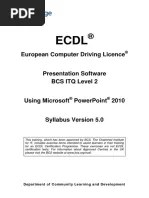 ICDL Presentation - Syllabus - V6.0 - Sample Part-Tests - MS2016 - V1 ...