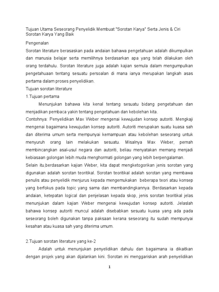 Video ini menerangkan berkenaan cara mudah menulis literature review iaitu menggunakan teknik snowball. Contoh Sorotan Literatur Pdf