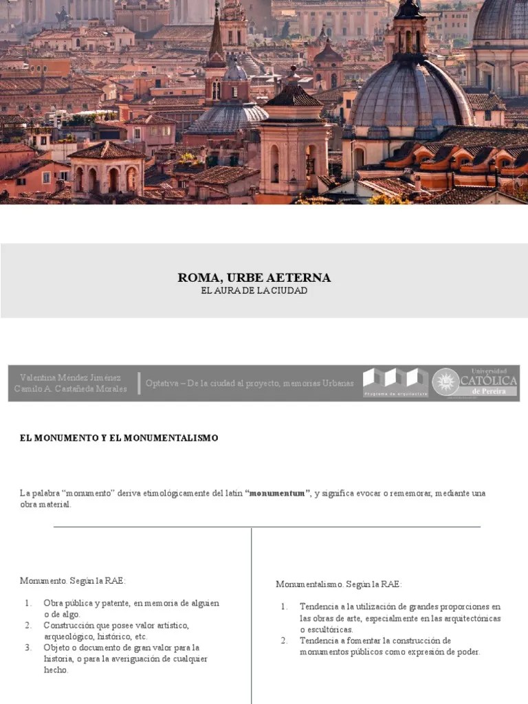 Presentacion ROMA | PDF | Estética | Las Artes