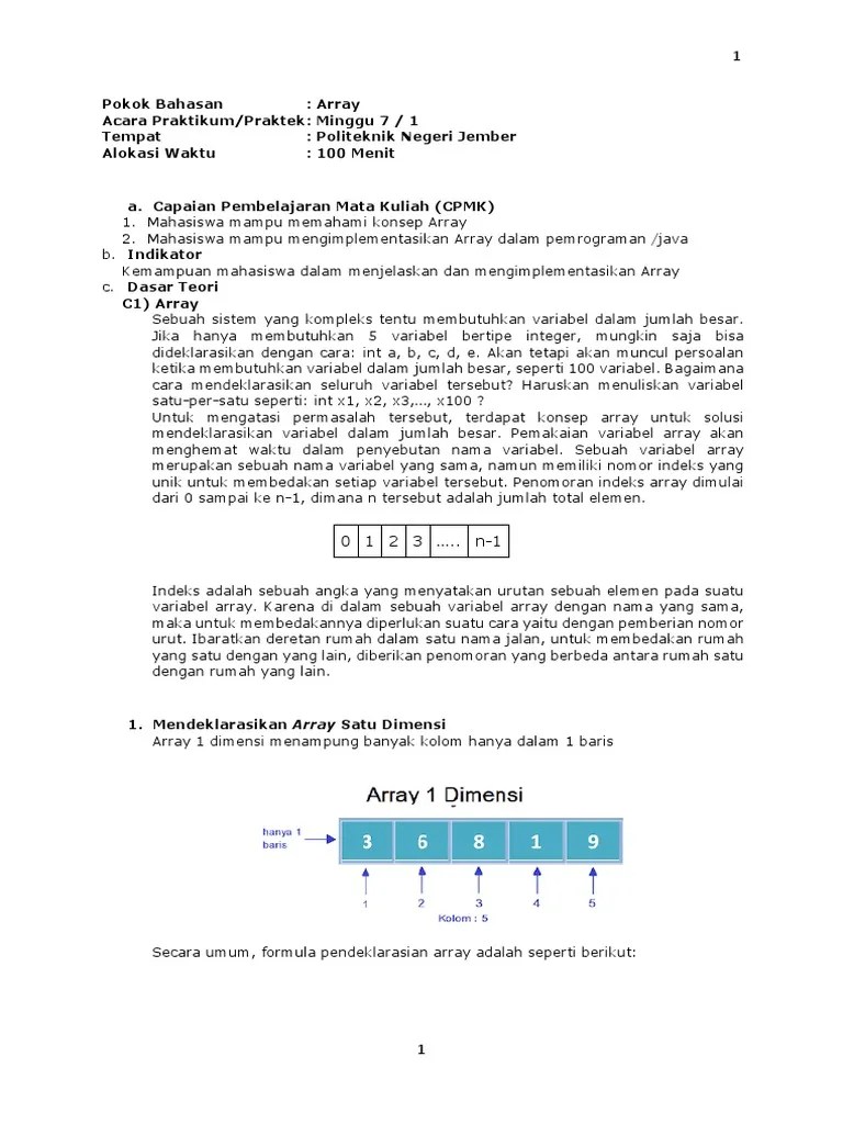 PD 13 Array | PDF