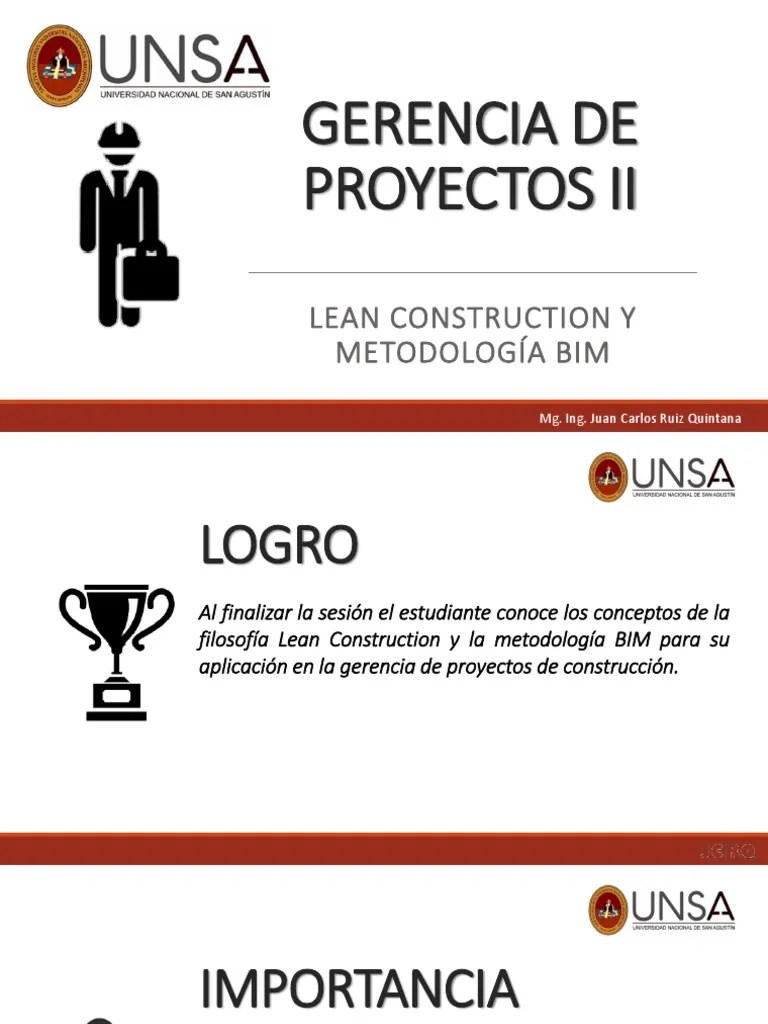 Lean Construction - BIM | Descargar Gratis PDF | Lean Manufacturing | Gestión De Procesos De Negocio