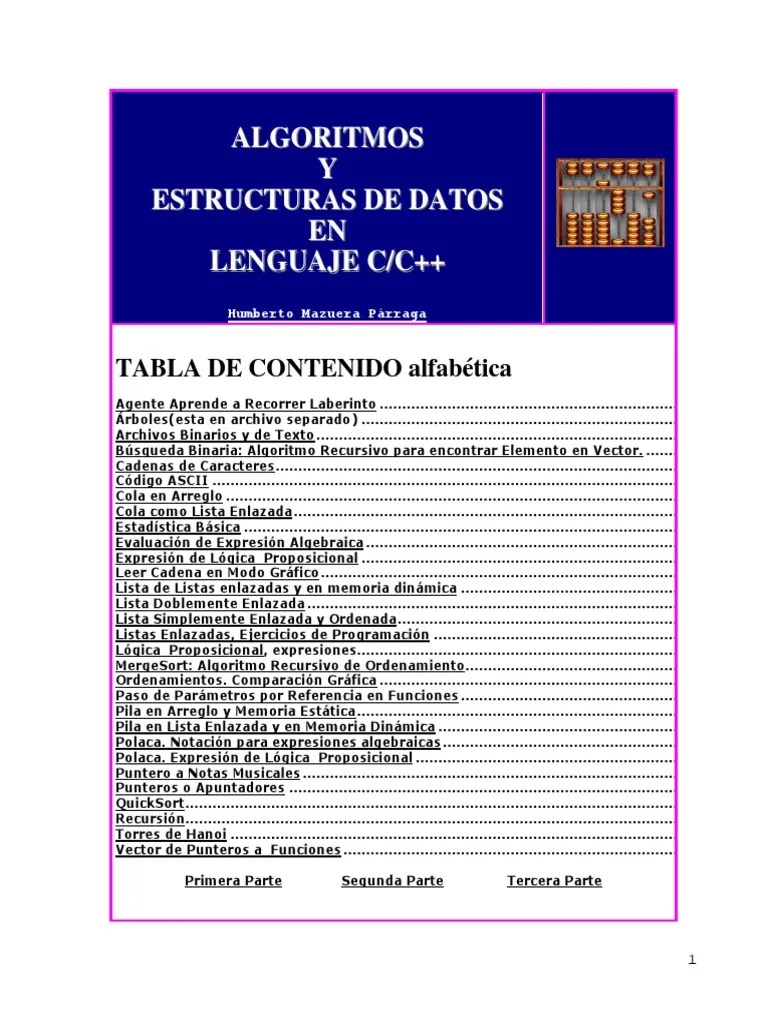 Algoritmos Y Estructuras De Datos En C++ | PDF | Cola (tipo De Datos Abstractos) | C