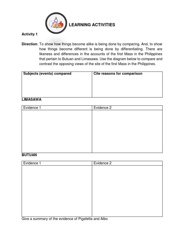 Ge2 Module Topic 4 Learning Activities | PDF | Spanish Empire | Exploration