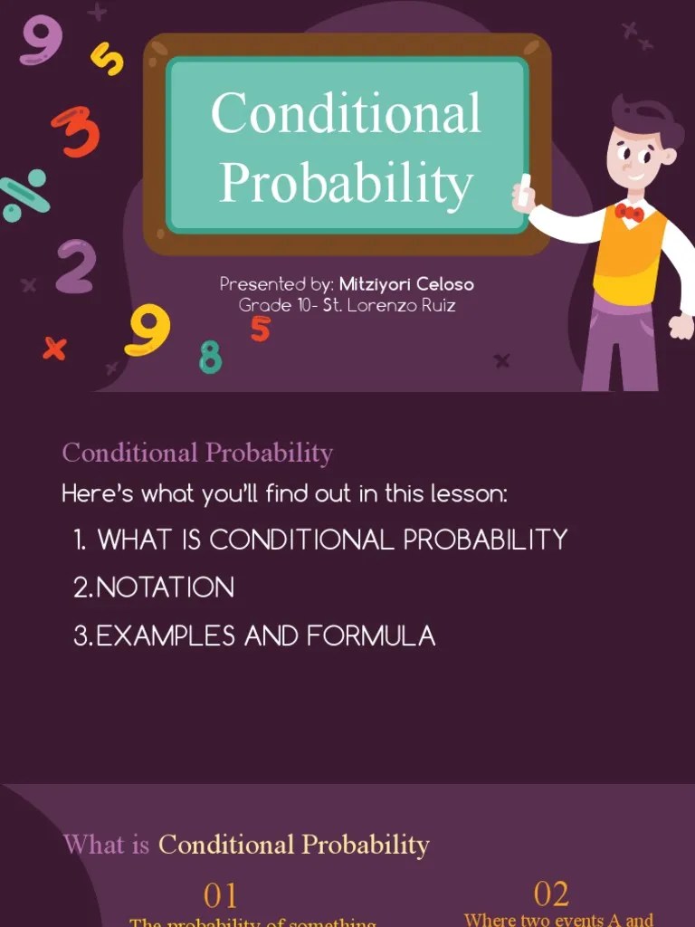 Conditional Probability Intro Gateways School - Download Artistic Dark Background | High Resolution