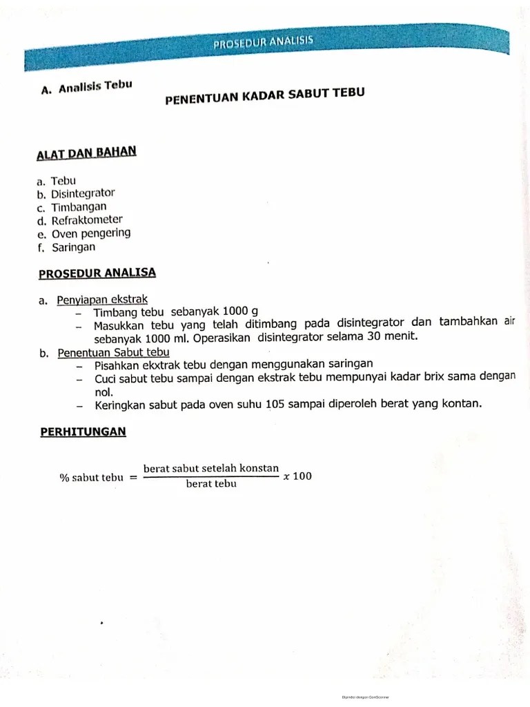 Panduan Analisis | PDF