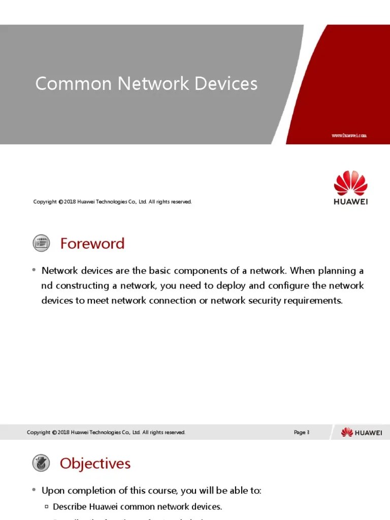 104 Common Network Devices | PDF | Computer Network | Router (Computing)