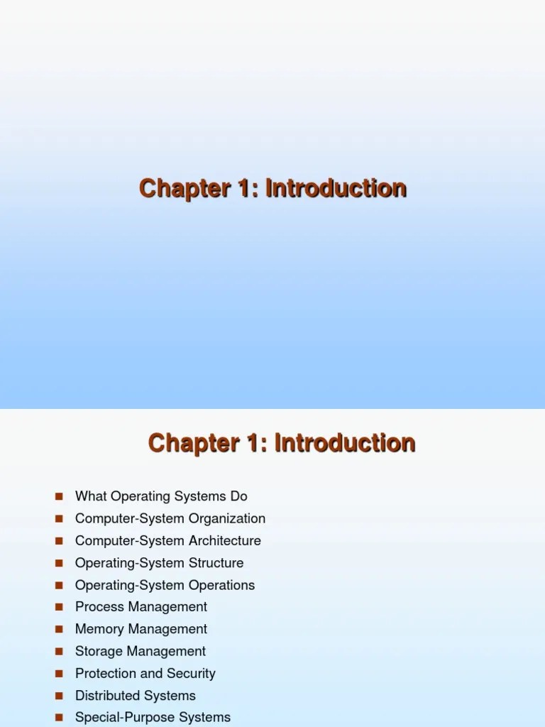 1 Introduction | PDF | Computer Data Storage | Operating System