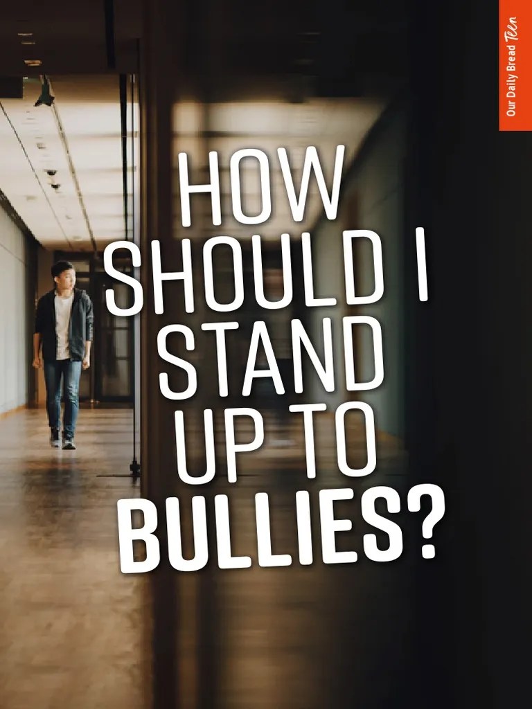 HOW Should I Stand Up To: Bullies? | PDF | David | Goliath