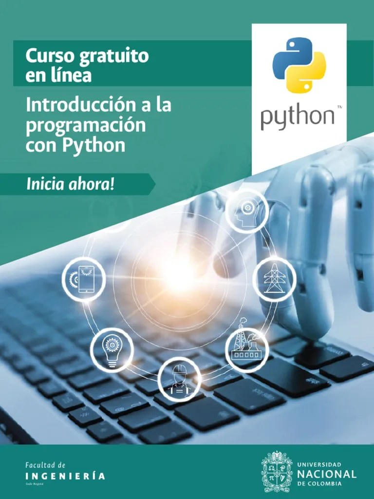 Curso Gratuito En Línea - Introducción A La Programación Con Python | PDF | Curso Abierto Masivo ...