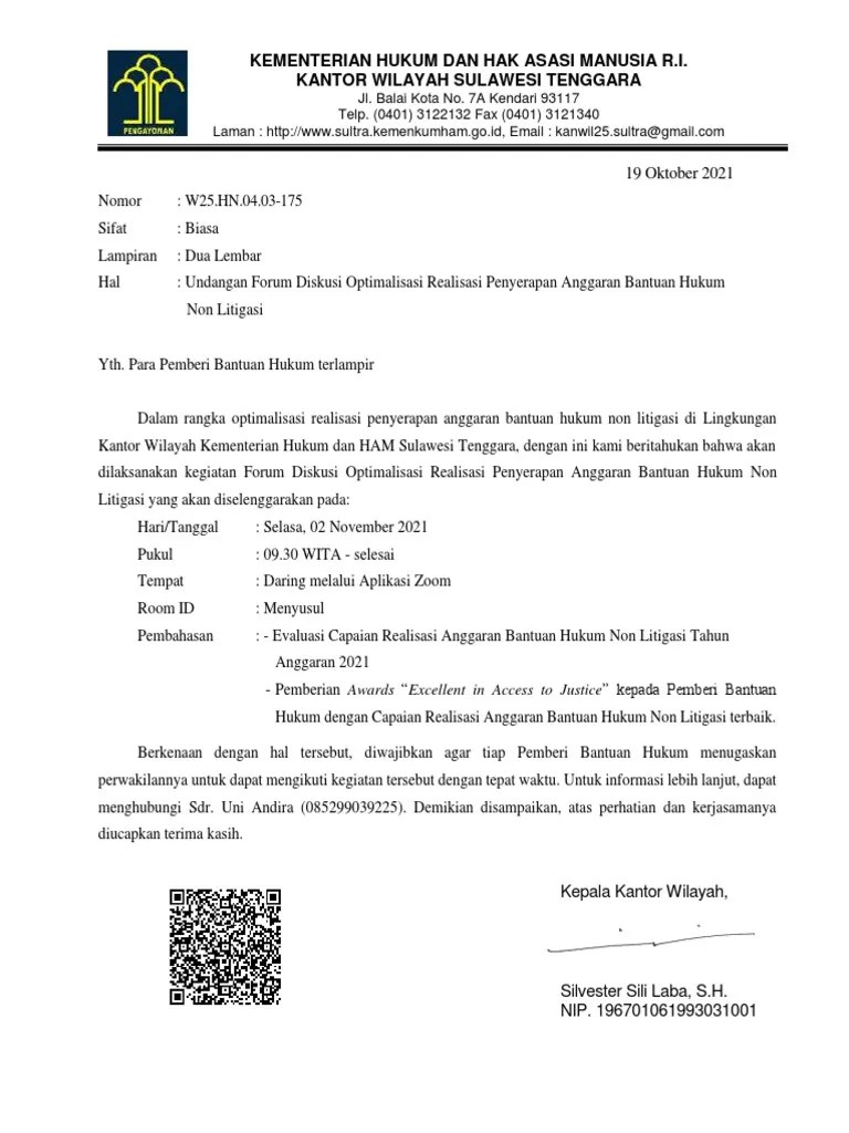 Undangan Forum DIskusi | PDF