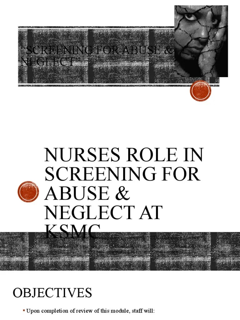 Abuse & Neglect Learning Module | PDF | Child Neglect | Child Abuse