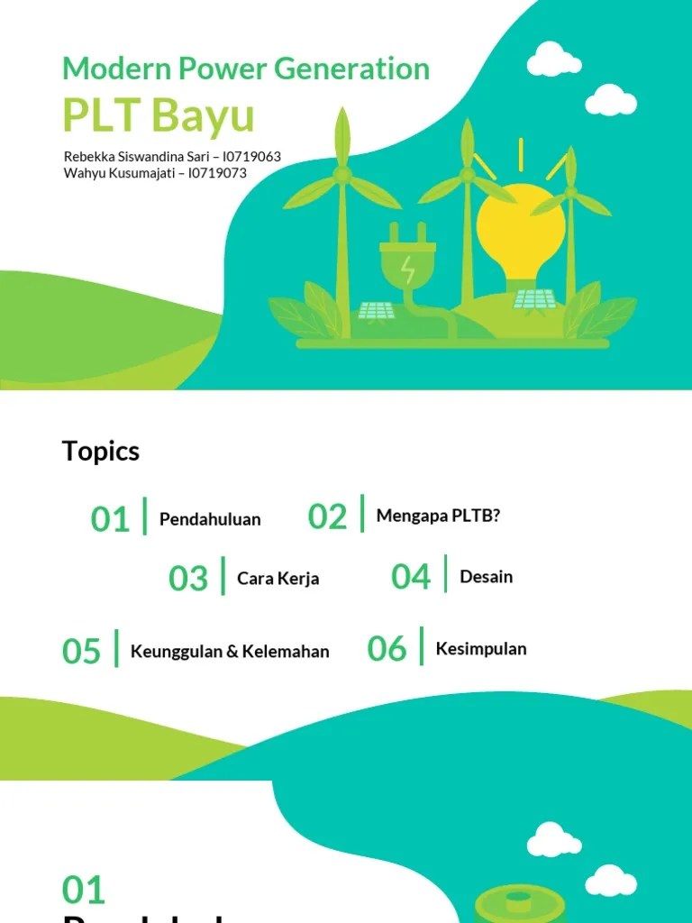 Pembangkit Listrik Tenaga Bayu | PDF